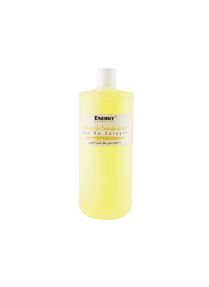 Energy - Energy Lemon Fresh Cologne - Long-Lasting Citrus Fragrance, Refreshing Eau de Cologne (1000 ml) - Image 1