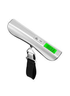 SYOSI Handheld Luggage Scales, Weight Scale Heavy Duty 50 kg/110 lbs Handheld Digital Portable Travel Backpack Scale with Hook for Baggage Suitcases in Airport, Target Setting/Overweight Alert  - Image 2