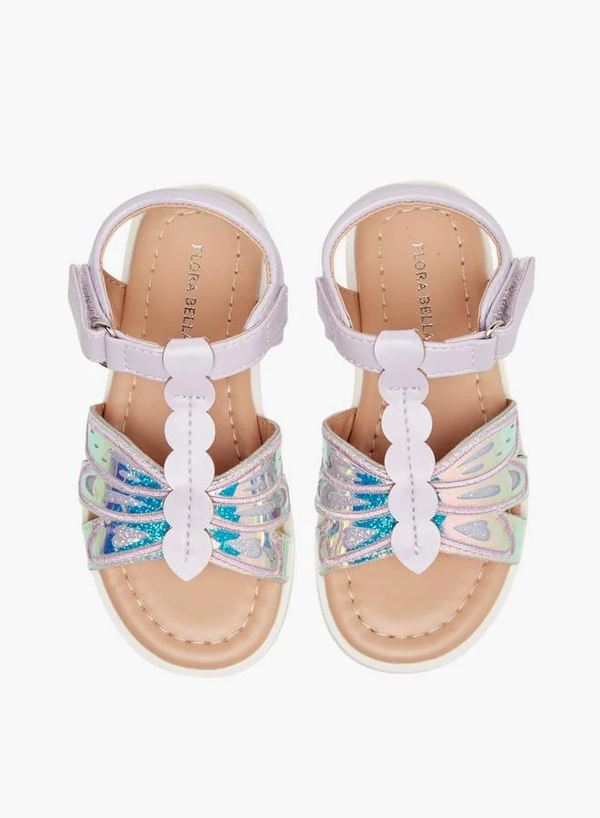 فلورا بيلا من شو إكسبرس صنادل كاجوال للبنات - 2-6 سنوات