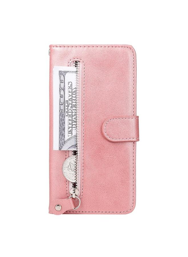 Zaboon Case For Honor X9c / Magic7 Lite Fashion Calf Texture Zipper Leather Phone Case  - Image 2
