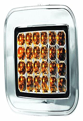 IPCW LEDC-348C 2003-2008 Hummer H2 Compatible Front LED Park Signals Crystal Clear - Pair - Image 5