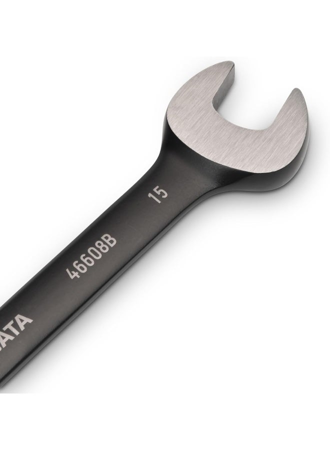 ساتا طقم مفاتيح ربط مترية قابلة للعكس SATA المكون من 12 قطعة - إصدار أسود - Image 4