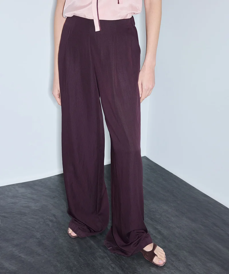Ipekyol  Pleated Wide-Leg Trousers for Women | Best Price UAE