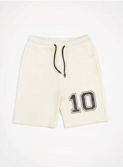 Web Denim Web Denim 100% Cotton Fleece Regular Fit Teens Knit Shorts Stylish, Comfortable Bottoms For Boys  - Image 1