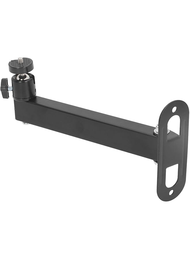 Projector Wall Mount Foldable Universal 1 4 Interface Adjustable Angle Strong Load Capacity 20Cm Bracket With 360° Rotation For Projector And Camera