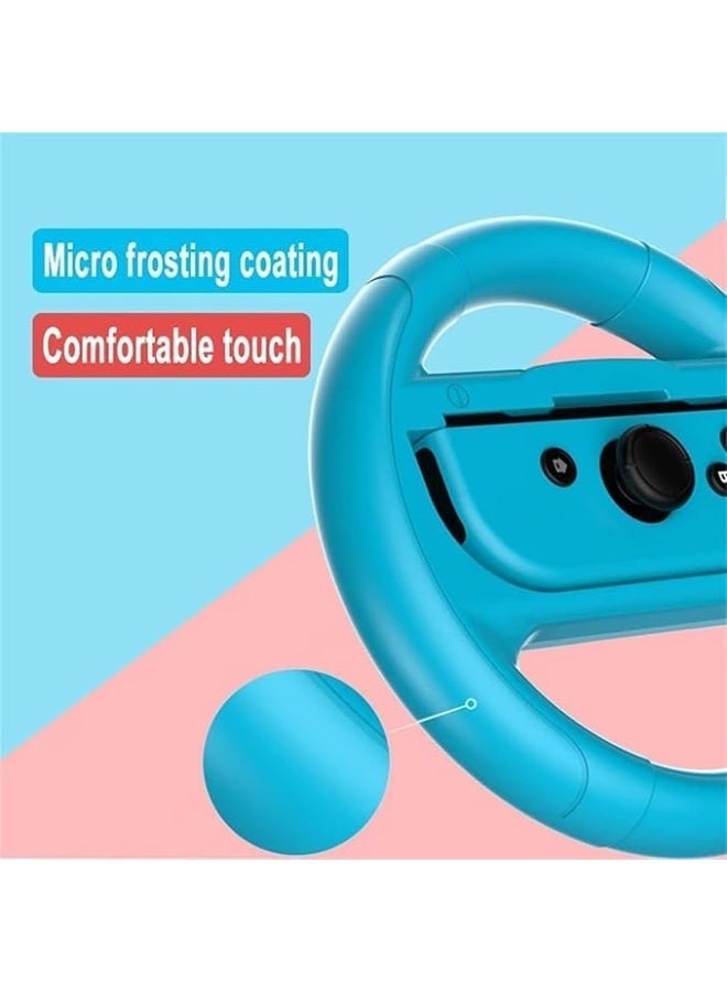 ألعاب ستارترك عجلات قيادة لـ نينتندو سويتش 2، عجلات سباق لـ  مع ماريو كارت 8 Deluxe، حزمة من 2 عجلات قيادة Mario Kart لـ سويتش 2 الملحقات - Image 5