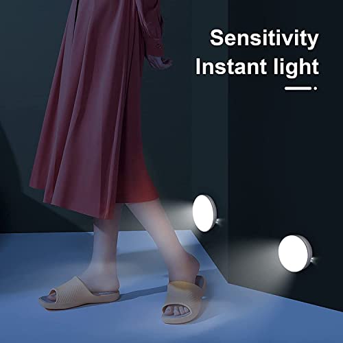 Eloxee Motion Sensor LED Night Light – Wireless, USB Rechargeable, Self-Adhesive & Magnetic Nightlight with Auto/On/Off Modes – Closet, Wardrobe, Hallway, Bedroom & Stairs Light (1) - Image 2