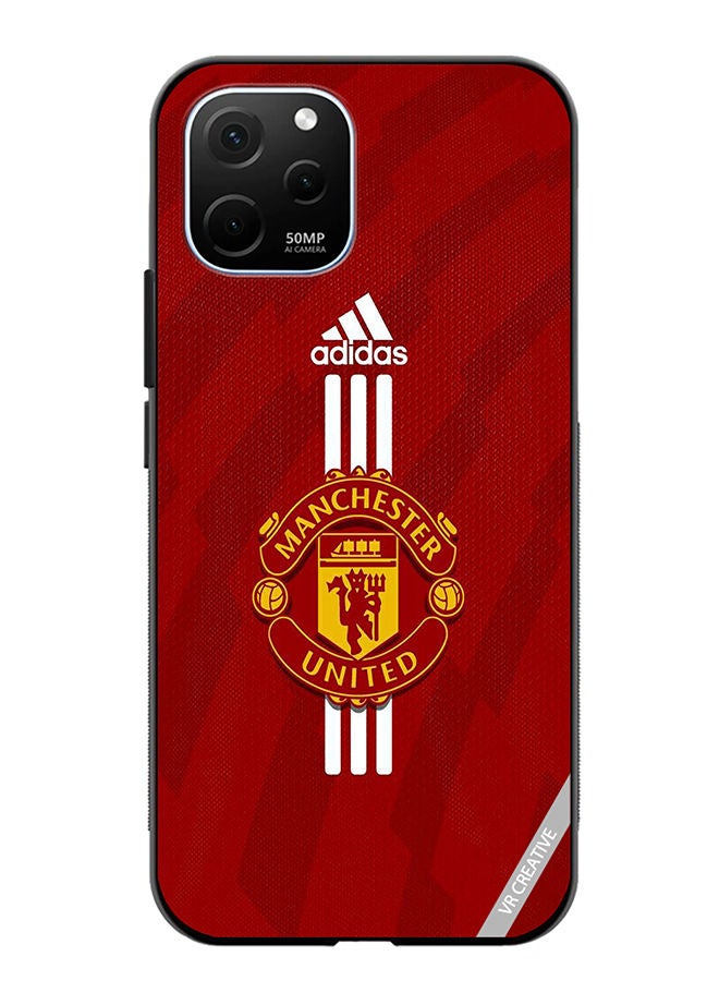 VR CREATIVE Protective Case Cover For Huawei Enjoy 50z Man United Design Multicolour - Image 1