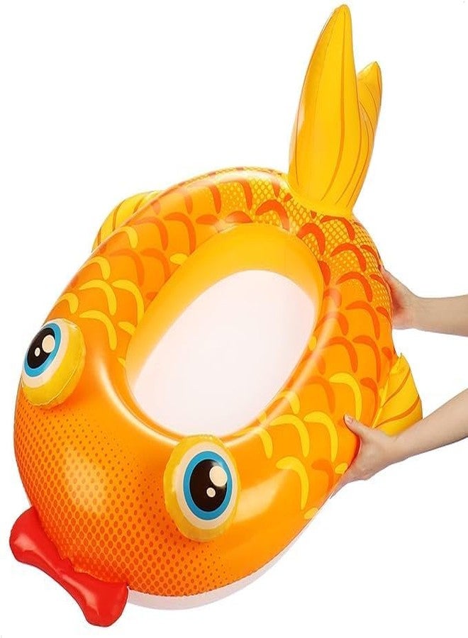 BOSKY Inflatable Swim Pool Float Water Float Bathing Ring |Baby Swimming Accessories Safe Anti-flip Attractive Tube for Kids 59380 (Multicolor) - Image 1