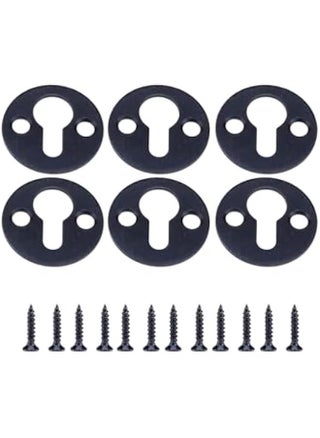 Metal Keyhole Hangers,Iron Shelf Brackets with Screws,Set of 20,Round Keyhole Brackets for Picture Frame Wall Decorations (Black) - pzsku/Z45DBD31929AB856972CBZ/45/_/1739501239/05bc9049-c55e-4a5c-8fac-6122928388df