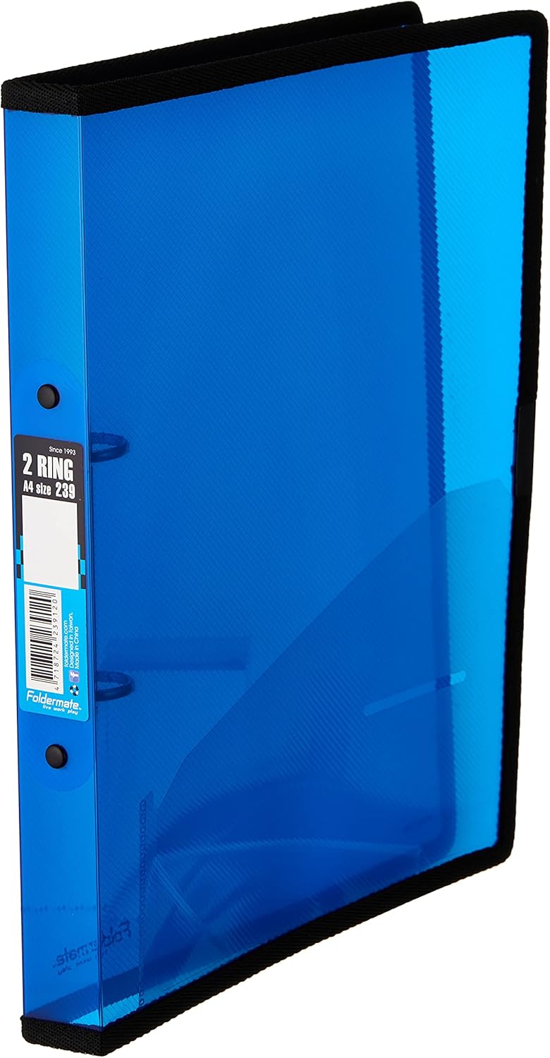 Foldermate A4 2 Ring Binder, Multicolour - Image 1