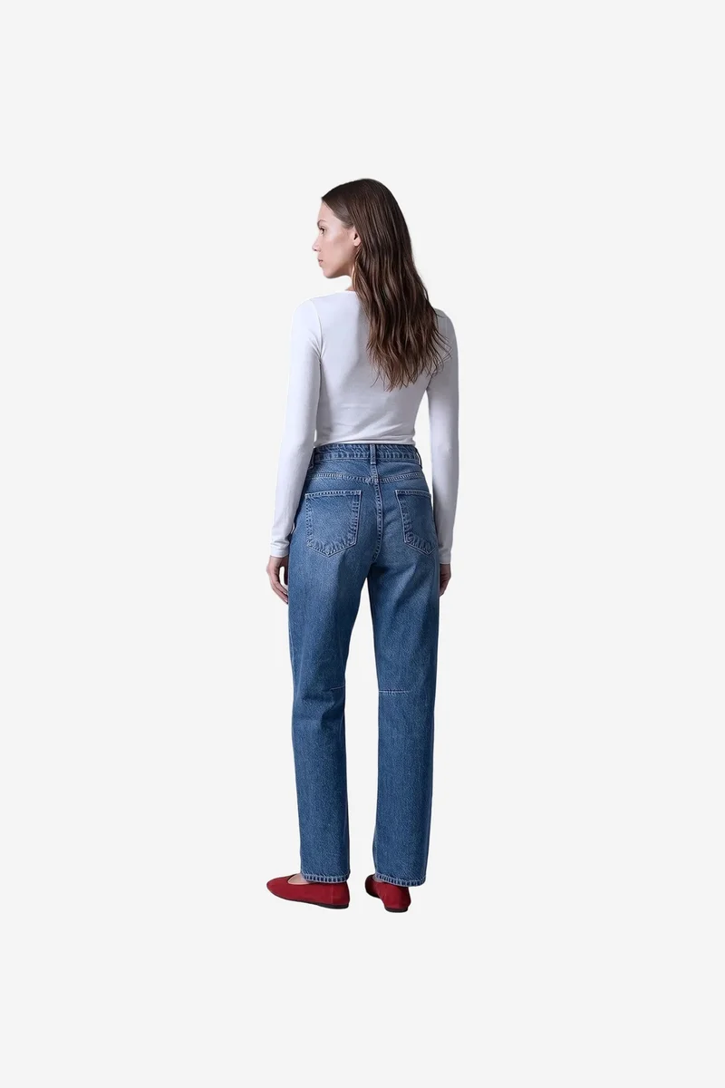 Dilvin Mid Blue Denim DILVIN Women's Jeans for Women | Best Price UAE