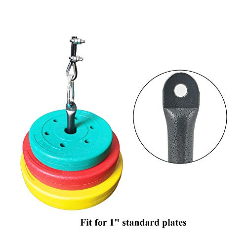 J Bryant Fitness DIY Loading Pin Pulley Cable Machine Attachment System Arm Biceps Triceps Blaster Hand Strength Training Home Gym Workout Equipment (Loading Pin) - Image 4