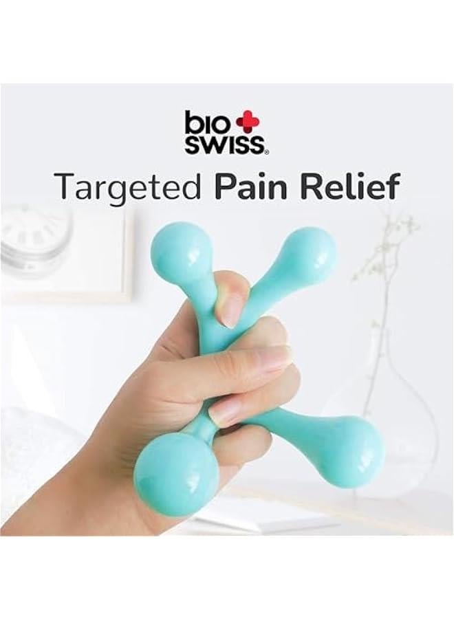 Arabest 2-Pack Full Body Massager, 4 Legged Pressure Point Hand Held Massage Tool for Back and Neck Massaging, One Large One Small - Image 3