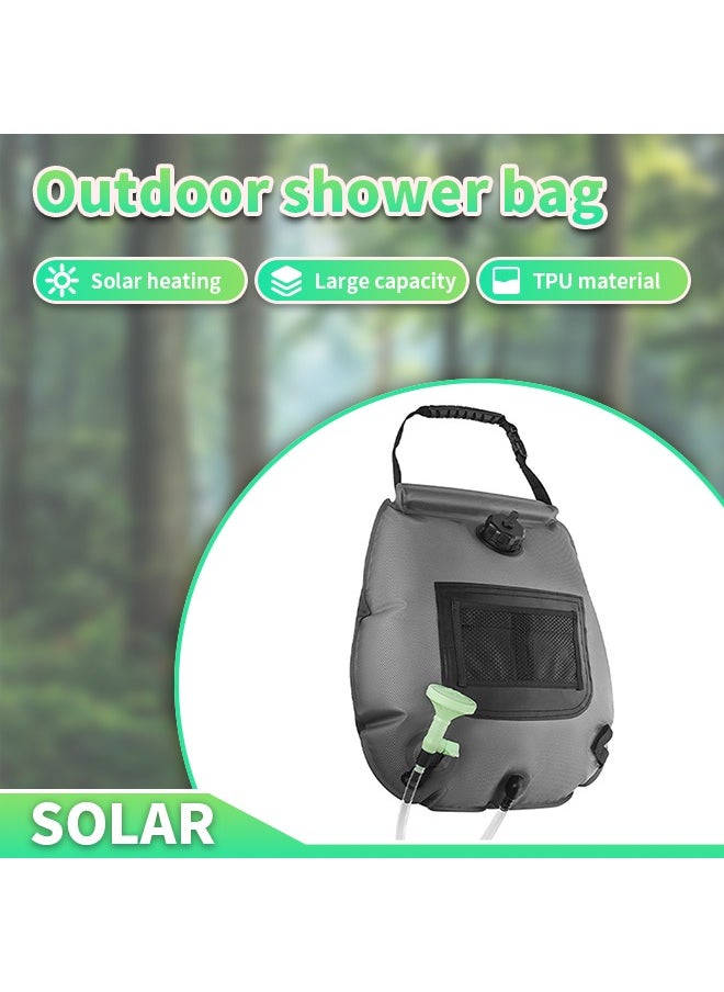 Generic - Solar Shower Bag, Portable Camping Shower Bag, Suitable for Outdoor Adventure, Camping and Travel - Image 1