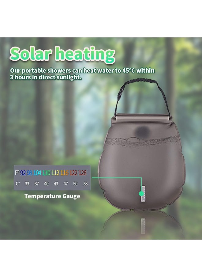 Generic - Solar Shower Bag, Portable Camping Shower Bag, Suitable for Outdoor Adventure, Camping and Travel - Image 1