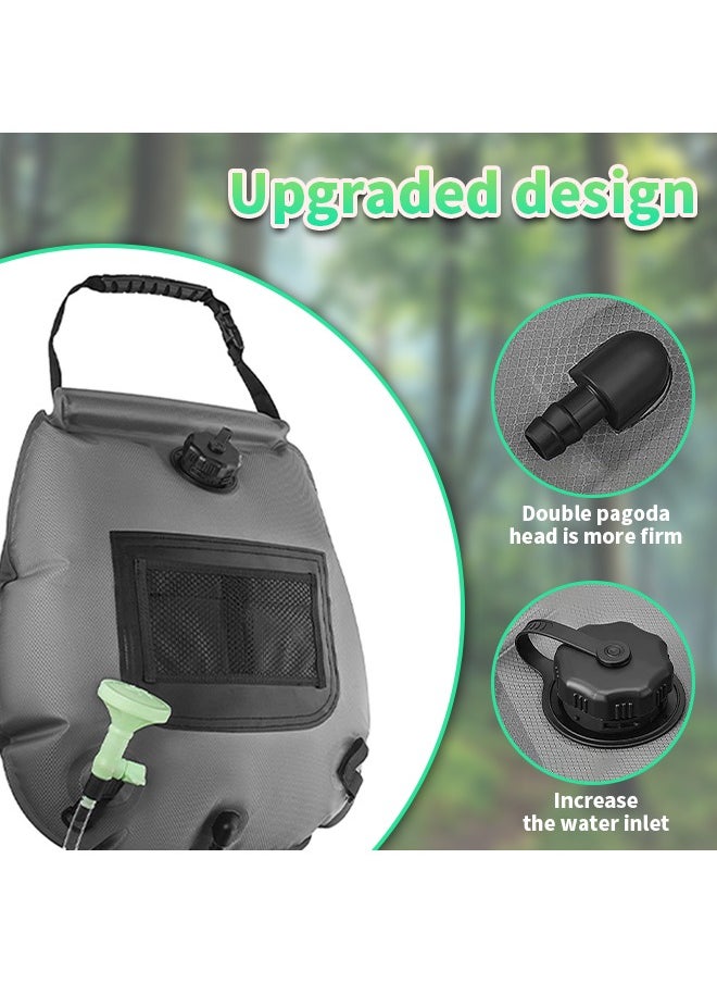 Generic - Solar Shower Bag, Portable Camping Shower Bag, Suitable for Outdoor Adventure, Camping and Travel - Image 1