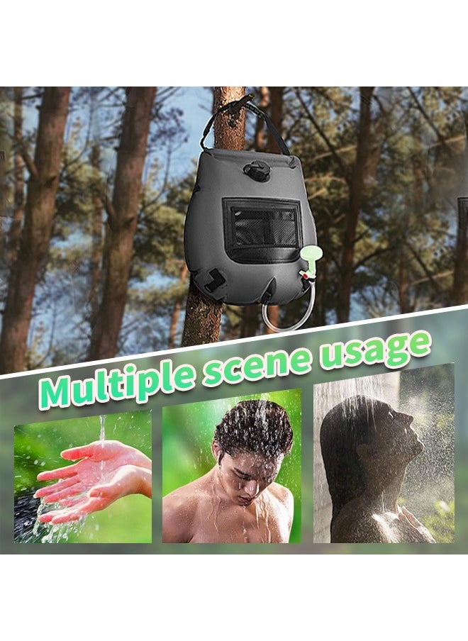 Generic - Solar Shower Bag, Portable Camping Shower Bag, Suitable for Outdoor Adventure, Camping and Travel - Image 1