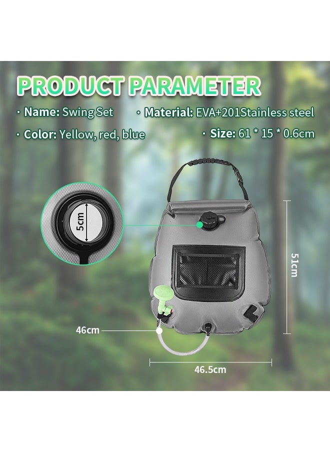 Generic - Solar Shower Bag, Portable Camping Shower Bag, Suitable for Outdoor Adventure, Camping and Travel - Image 1