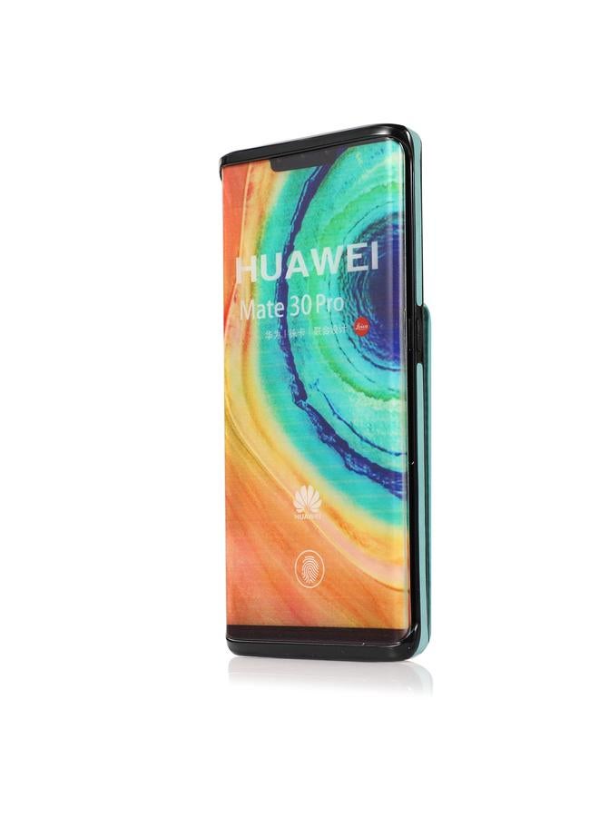 جرين تايجر جراب لهاتف Huawei Mate 30 Pro بلون سادة مصنوع من مادة PC + TPU مع حامل وفتحات للبطاقات - Image 3