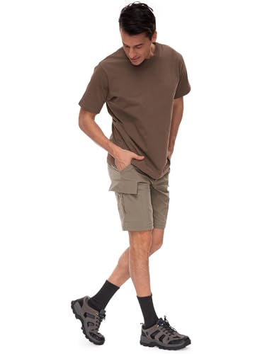 Wespornow Men's-Convertible-Hiking-Cargo-Pants Waterproof Quick Dry Zip Off Work Pants for Tactical Casual Fishing Camping Safari (Dark Khaki, X-Large) - Image 3