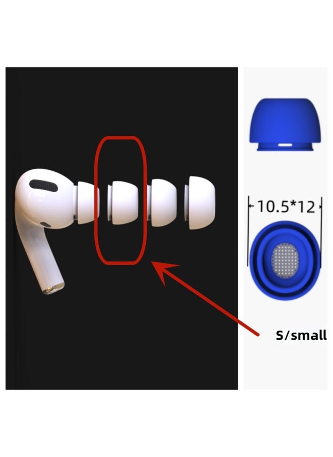 Generic - With Pressure Relief And Noise Reduction Hole For Apple Airpodspro Earplug Airpodspro2 Ear Cap Set Official Website 4 Yards-Color:Earplug S Code (small) One - Image 1
