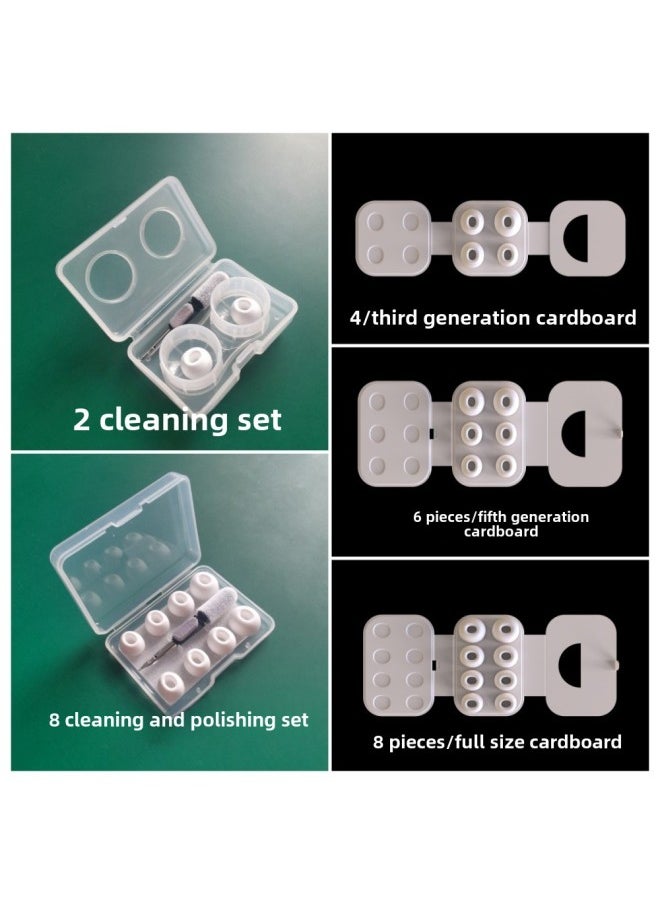 Generic - With Pressure Relief And Noise Reduction Hole For Apple Airpodspro Earplug Airpodspro2 Ear Cap Set Official Website 4 Yards-Color:Earplug S Code (small) One - Image 1
