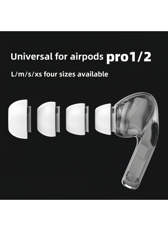 Generic - With Pressure Relief And Noise Reduction Hole For Apple Airpodspro Earplug Airpodspro2 Ear Cap Set Official Website 4 Yards-Color:Earplug S Code (small) One - Image 1