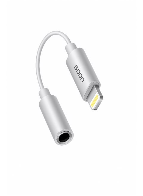 Lightning to 3.5mm AUX Adapter –  iOS Compatible – Enjoy Music with Ease