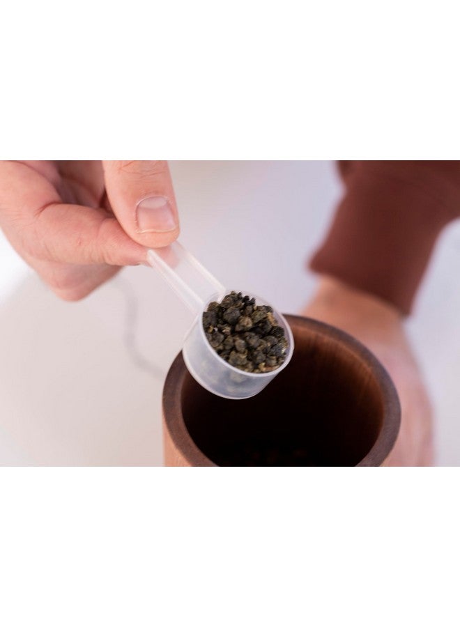 إكزيستنج بيوتي مجموعة ملاعق قياس مكونة من 3 ملاعق كبيرة مع مغرفة قهوة بمقبض قصير - ملعقة كبيرة واحدة (15 مل) مغارف بلاستيكية شفافة للقهوة والشاي السائب والبروتين والتوابل والمساحيق والسلع الجافة الأخرى - Image 3