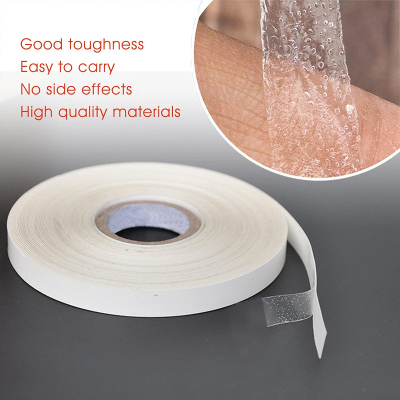 coloryoung 5/16"(0.8cm)*12 Yards Tape for Tape in Hair Extensions Double Sided Hair Extension Tapes for Hair Extension (White) - Image 5