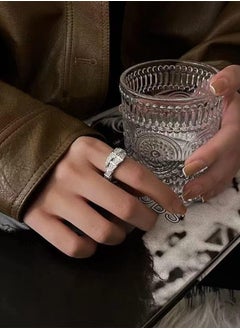 SYNSYB Ring Adjustable  Personality Ring Jewelry Adjustable Open Rings  Animal Finger Jewelry for Women Birthday Gift with Luxury Gift Box  - Image 5