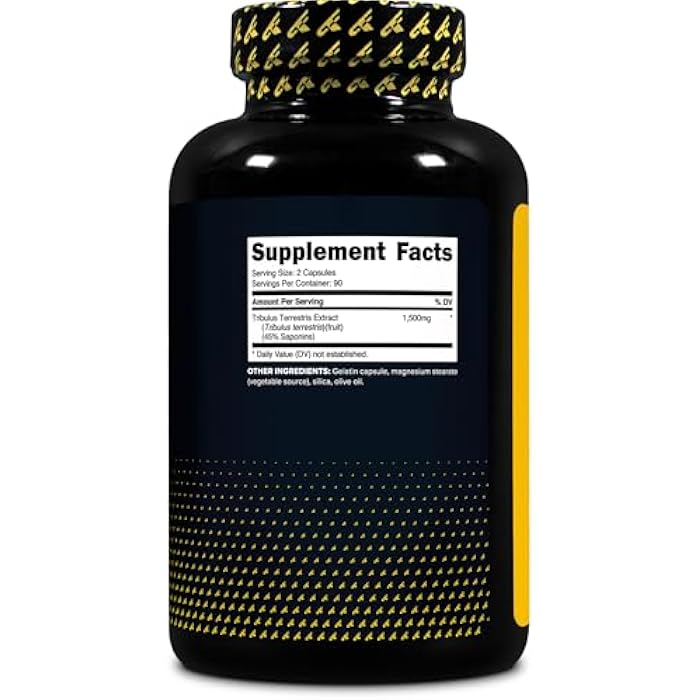 Primaforce Tribulus Terrestris Extract Capsules (180 Capsules) - 90 Servings / 1,500mg Tribulus Per Serving, Herbal Tribulus Supplement for Men and Women - Image 4