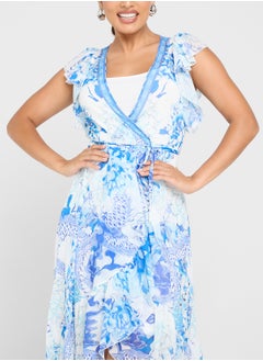 ELLA Floral Print Dress  - Image 3