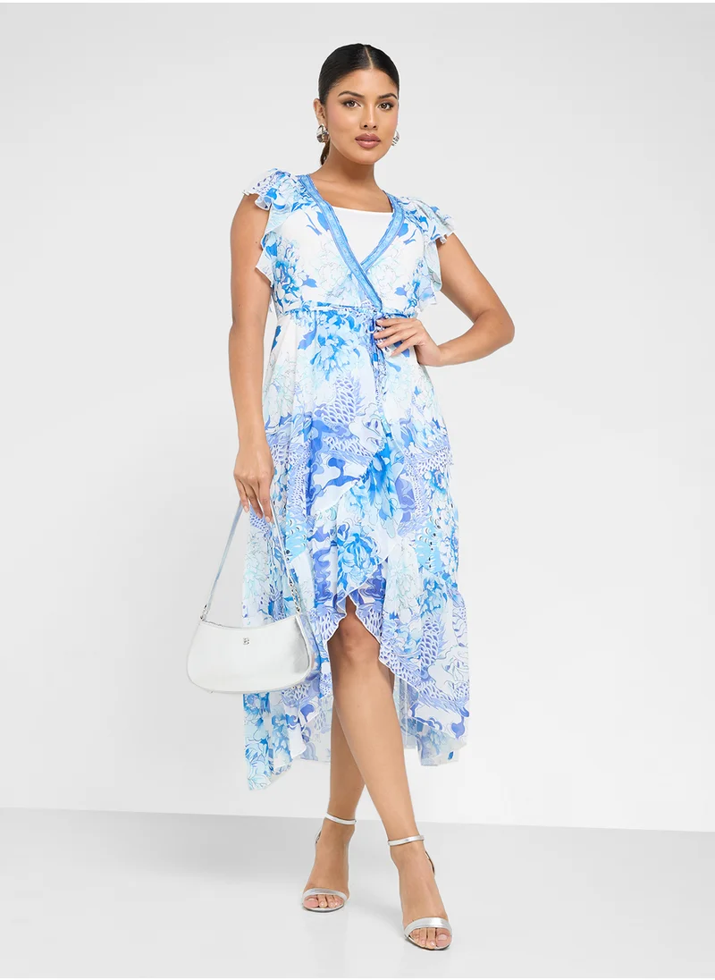 ايلا Floral Print Dress
