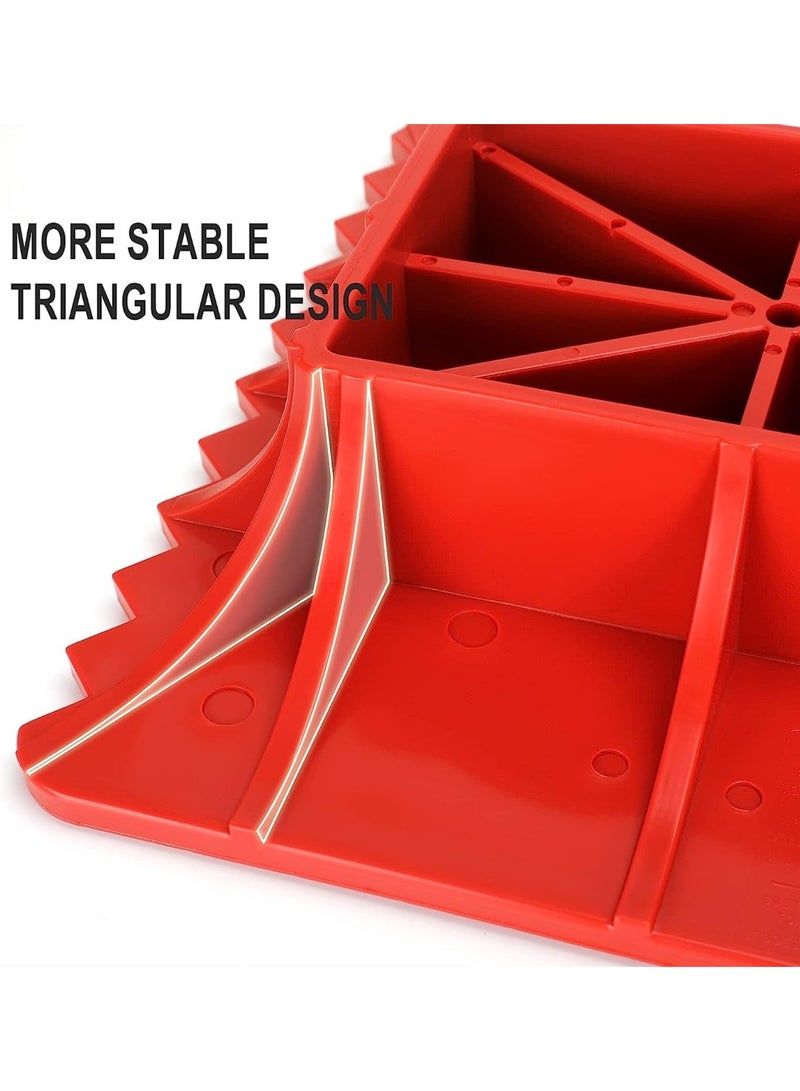 Generic Off-Road Base Compatible with Hi Lift Jack PP Pad to Alleviate Jack Hoisting Sinkage (Red) - Image 2