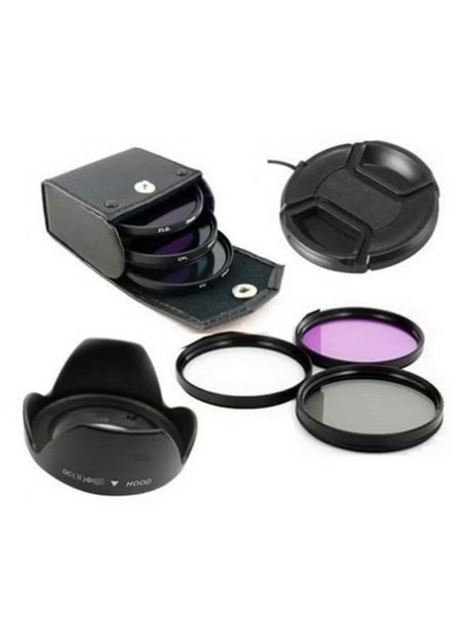 7-Piece Professional Lens Hood With Pouch For Nikon DSLR Camera Set Black - pzsku/Z45DCBAAC3CFE5D83038AZ/45/_/1740677519/e1e71165-1202-46d3-bdec-32efa96e880b