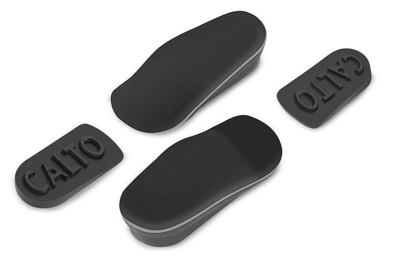 CALTO Premium Height Increase Insole - Ergonomic Heel Lifts for Elevator Shoe Increasing Effect - 3/4 Length Insole - Adjustable 1.8 Inch Taller - IK308 Black - Image 2