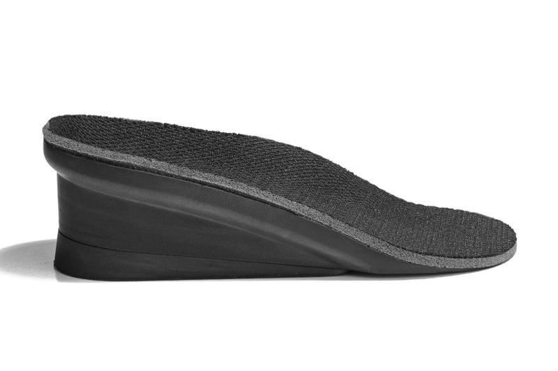 CALTO Premium Height Increase Insole - Ergonomic Heel Lifts for Elevator Shoe Increasing Effect - 3/4 Length Insole - Adjustable 1.8 Inch Taller - IK308 Black - Image 3