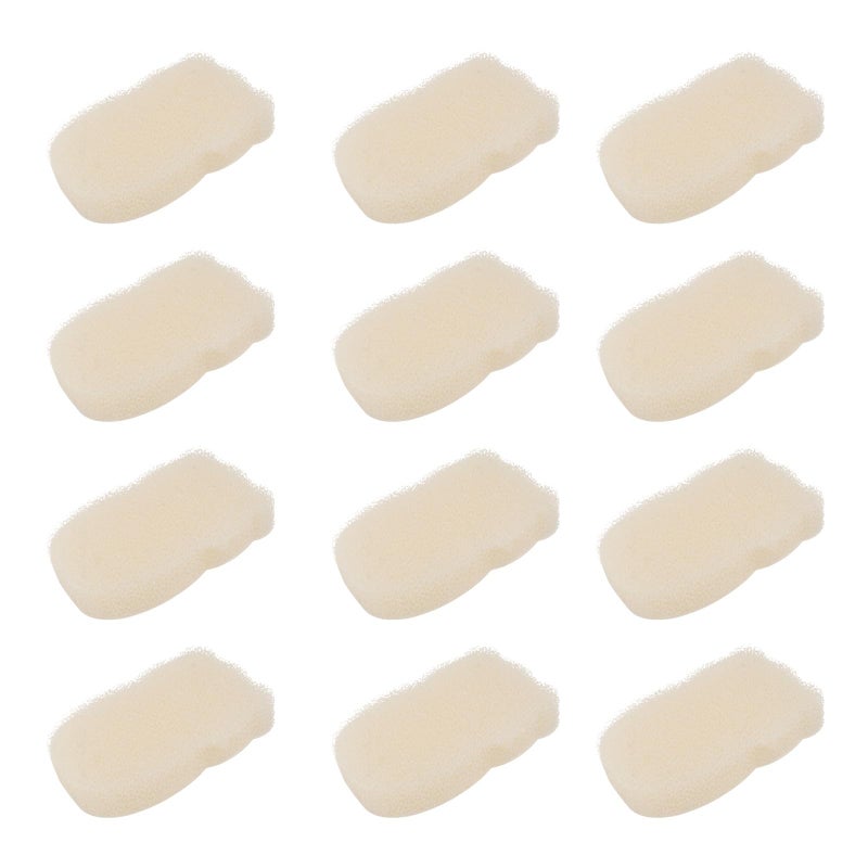 Non Sticky Oil Resistant Dishwashing Sponges 12pcs Imitation Loofah Scrubbers Random Style - Image 2