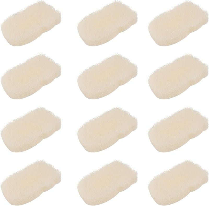 Non Sticky Oil Resistant Dishwashing Sponges 12pcs Imitation Loofah Scrubbers Random Style - Image 1