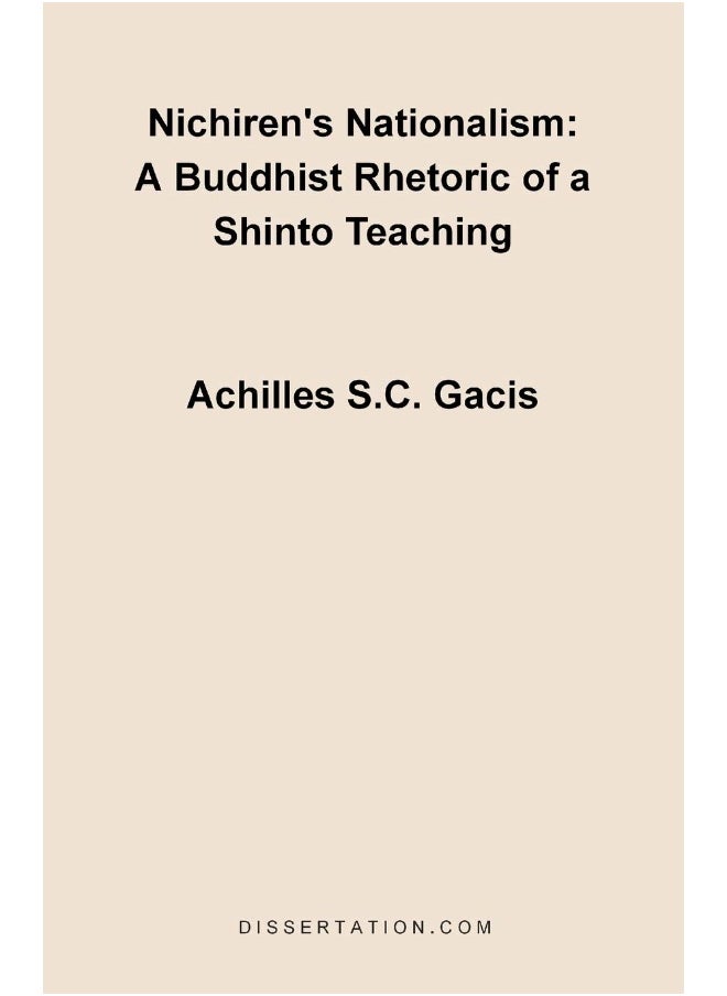 Nichiren's Nationalism: A Buddhist Rhetoric of a Shinto Teaching  - Image 1