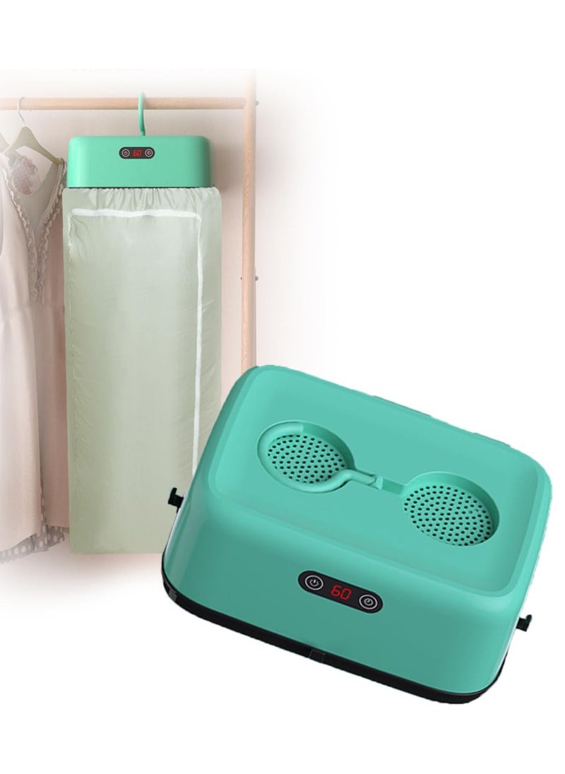 DubaiGallery Portable Clothes Dryer with Drying Bag, Mini Dryer, Electric Heated Indoor Clothes Dryer, Compact Folding Mini Electric Laundry Dryer, Light Clothes, Apartment, Rv, Travel  - Image 2