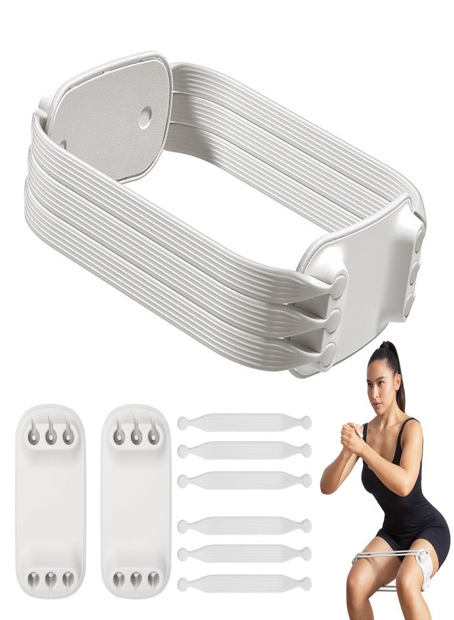 tchrules Adjustable Booty Bands-Resistance Bands for Legs Working Out-10/20/30lbs Exercise Workout Band with Carry Bag for Women & Men Physical Therapy, Home Fitness, Strength Training, Yoga (Gray) - Image 1