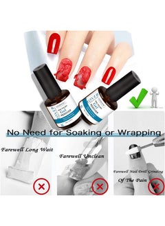 Gel Polish Remover: Professional Gel Nail Polish Remover For Nails 3Pack,Gel Nail Remover 3-5 Minutes Easy & Quick - pzsku/Z45DD29801415AF226667Z/45/_/1733729945/b4e6ce51-6102-4ec5-9ff8-b723099b0a4f