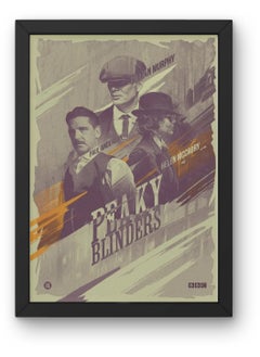 Peaky blinders Black Frame   20X30 