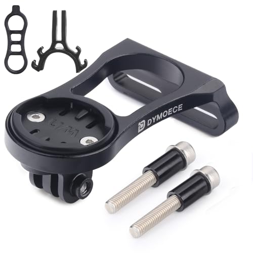 Dymoece Bike Mount for Wahoo Elemnt Compatible with Multiple Wahoo Computers Out Front Handlebar Mount with Light Adapter for Wahoo Elemnt,Elemnt Bolt, Elemnt Mini,Elemnt Roam - Image 1