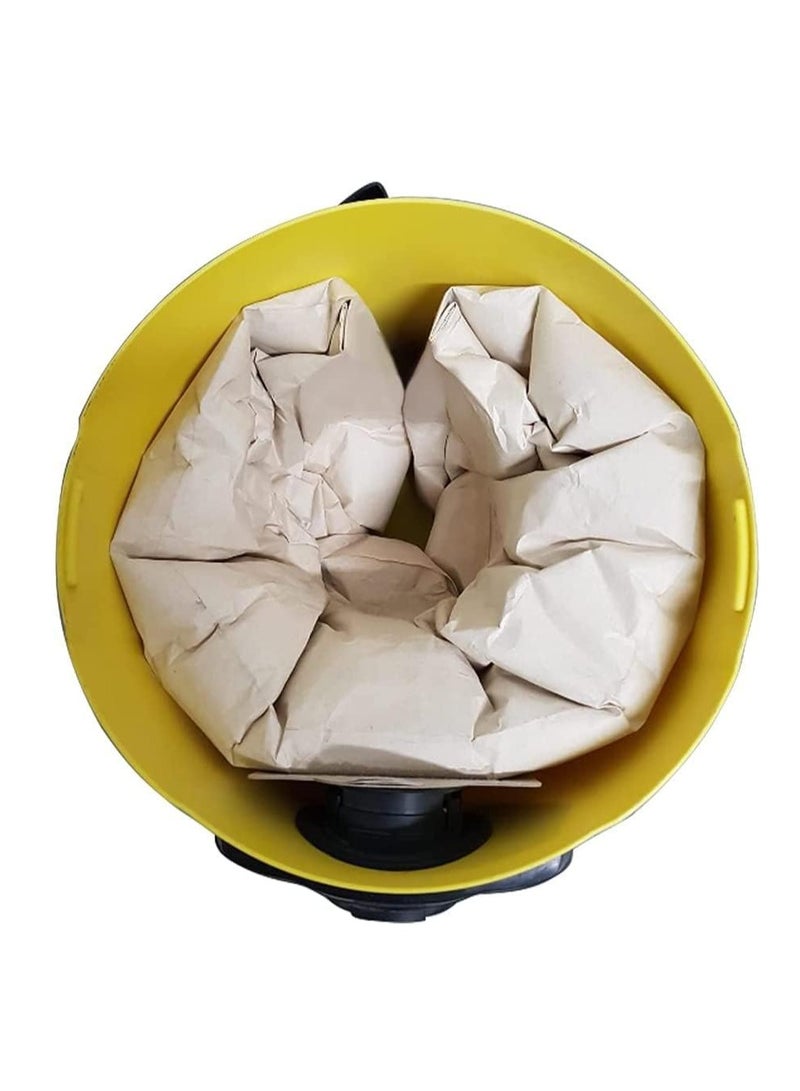 بريميفي 5 قطع من أكياس فلتر الورق المتوافقة مع موديل Karcher WD3 WD3P  - Image 3
