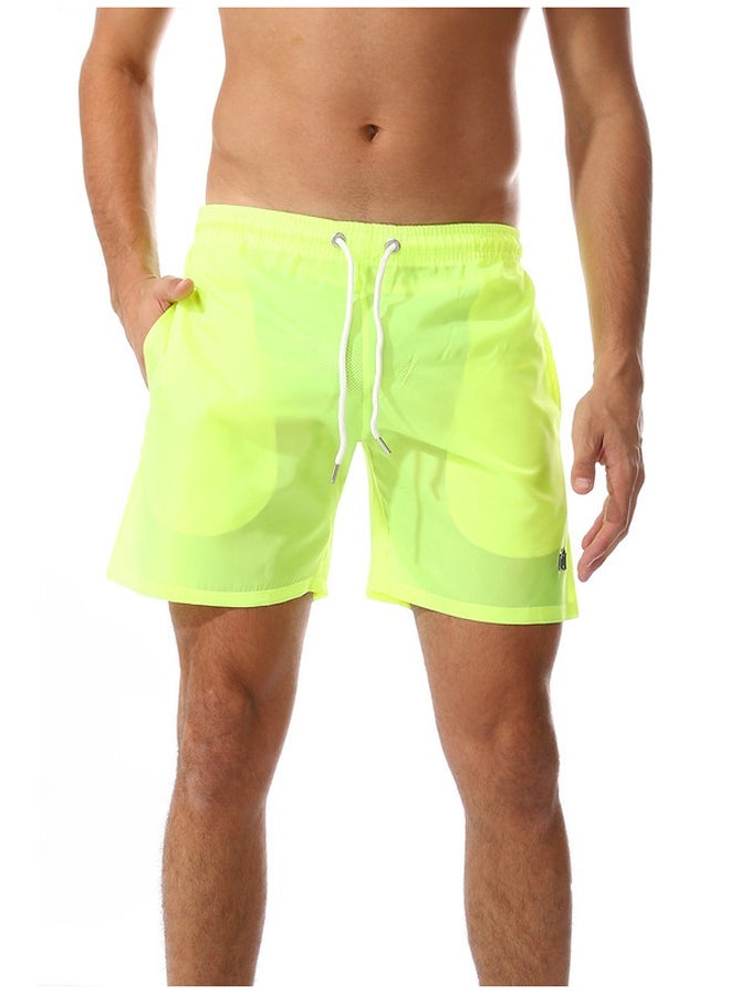 Side Pockets Plain Swim Shorts