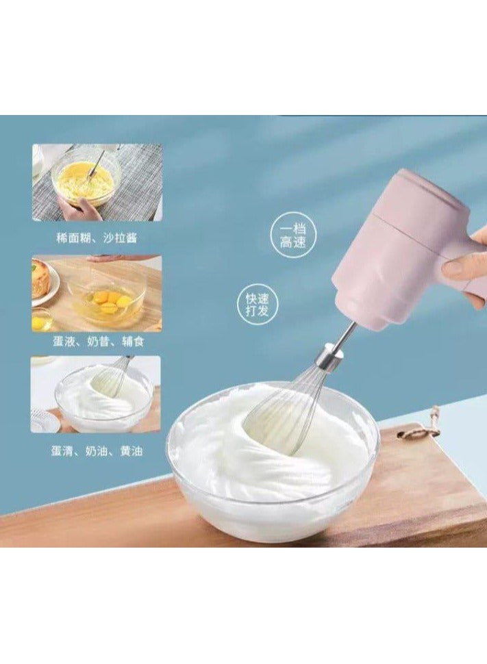 Rechargeable Egg Beater - 20W, 3 Speeds, USB Charging, With Whisks & Egg Separator  - Image 2